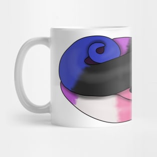 Genderfluid Snake Mug